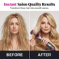 ⏰ 50 % RABATT – Nur für kurze Zeit 💇‍♀️ 3-in-1 Warmluftbürste ✨ Föhnen, Glätten & Stylen mit Nur Einem Gerät