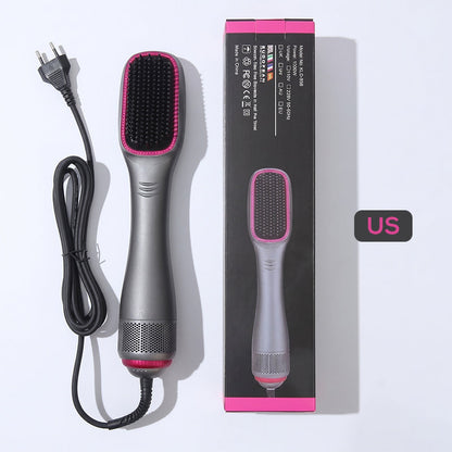 ⏰ 50 % RABATT – Nur für kurze Zeit 💇‍♀️ 3-in-1 Warmluftbürste ✨ Föhnen, Glätten & Stylen mit Nur Einem Gerät