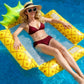 🏄‍♀️50 % Rabatt + 2er-Sparvorteil -✨Aufblasbare Pool-Hängematte mit Sommerfest- und Obstmotiven