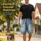 👖 50 % RABATT! 🏙️ Lose sitzende Denim-Cargo-Shorts für Herren – High-Street-Style & verstellbare Passform 🛹