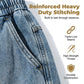 👖 50 % RABATT! 🏙️ Lose sitzende Denim-Cargo-Shorts für Herren – High-Street-Style & verstellbare Passform 🛹