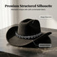 🤠 JETZT 50 % RABATT! 💖 Damen-Cowboyhut mit Strass-Herz – Eleganter Fedora im französischen Jazz-Stil – Glitzernde Details, leicht und größenverstellbar – perfekt für Festivals, Partys oder einen schicken Sommerlook 🎶