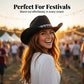 🤠 JETZT 50 % RABATT! 💖 Damen-Cowboyhut mit Strass-Herz – Eleganter Fedora im französischen Jazz-Stil – Glitzernde Details, leicht und größenverstellbar – perfekt für Festivals, Partys oder einen schicken Sommerlook 🎶