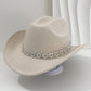 🤠 JETZT 50 % RABATT! 💖 Damen-Cowboyhut mit Strass-Herz – Eleganter Fedora im französischen Jazz-Stil – Glitzernde Details, leicht und größenverstellbar – perfekt für Festivals, Partys oder einen schicken Sommerlook 🎶