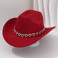 🤠 JETZT 50 % RABATT! 💖 Damen-Cowboyhut mit Strass-Herz – Eleganter Fedora im französischen Jazz-Stil – Glitzernde Details, leicht und größenverstellbar – perfekt für Festivals, Partys oder einen schicken Sommerlook 🎶