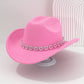 🤠 JETZT 50 % RABATT! 💖 Damen-Cowboyhut mit Strass-Herz – Eleganter Fedora im französischen Jazz-Stil – Glitzernde Details, leicht und größenverstellbar – perfekt für Festivals, Partys oder einen schicken Sommerlook 🎶