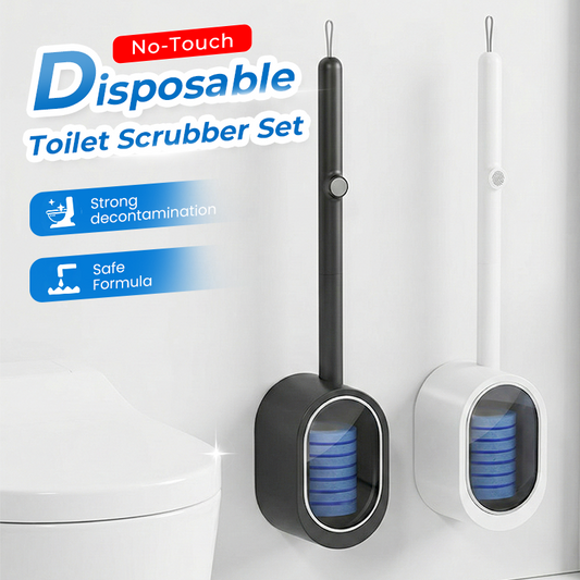 🧹 Einweg-Toilettenbürsten-Set | Berührungslose Entsorgung | Tägliche Reinigung des Badezimmers · Entfernung von Schmutz an schwer zugänglichen Stellen