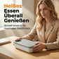 🍱 50% RABATT! 🔥 Tragbare elektrische Lunchbox mit Selbstheizung – Warmes Essen überall – Perfekt für Büro, Baustelle oder Reisen – kompakt & leise 🔋✨