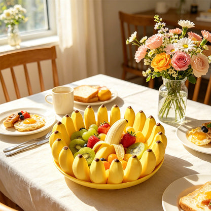 🔥50 % RABATT🍌 Aufbewahrungsschale in Bananenform | Skulpturale, dekorative Aufbewahrung · Vielseitig einsetzbar auf Arbeitsplatten, Tischen und Regalen
