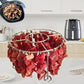 🔥50 % RABATT🍖 Edelstahl-Backofenrost | Rundes Design für gleichmäßige Wärmeverteilung · Rostbeständig und langlebig · Leicht zu reinigen | Für Backöfen im Haus und Grills im Freien