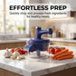 🍎50 % RABATT! Elektrischer Obstschäler und Mixer, intelligente, automatisch rotierende Gemüseschälmaschine mit One-Touch-Funktion, multifunktionales 2-in-1-Küchengerät zur Zubereitung von Obst und Gemüse
