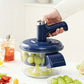 🍎50 % RABATT! Elektrischer Obstschäler und Mixer, intelligente, automatisch rotierende Gemüseschälmaschine mit One-Touch-Funktion, multifunktionales 2-in-1-Küchengerät zur Zubereitung von Obst und Gemüse