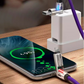 🔌 4-in-1-Schnelllade-Datenkabel | Universell einsetzbar mit mehreren Anschlüssen