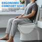 🚽💤 50 % RABATT! Toilettensitz mit Soft-Close-Funktion – Kein lautes Zuschlagen mehr. Schnellverschluss-Scharniere, leicht abnehmbar. Passend für U-, V- und O-Formen. Eine beruhigende Aufwertung für Ihr Badezimmer! 🛁✅