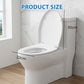 🚽💤 50 % RABATT! Toilettensitz mit Soft-Close-Funktion – Kein lautes Zuschlagen mehr. Schnellverschluss-Scharniere, leicht abnehmbar. Passend für U-, V- und O-Formen. Eine beruhigende Aufwertung für Ihr Badezimmer! 🛁✅