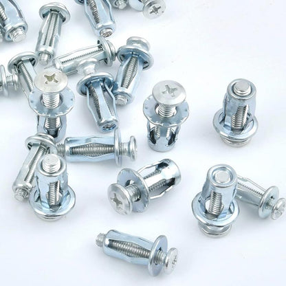 ❄️Sommer-Sonderangebot: 50 % Rabatt!🔩Metall-Hohlwanddübel für Gipskartonplatten – Stabile Spreizdübel für Regalbretter, Haken, Lampen und Wandmontage