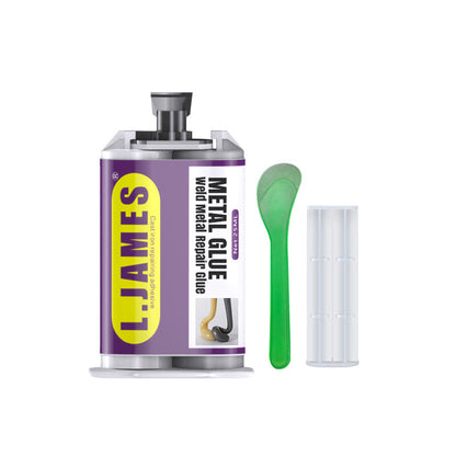 🛠️ 50 % RABATT! Metallkleber – Schweißkleber für Metallreparaturen – hochfestes Epoxidharz – ersetzt das Schweißen – wasserdicht, korrosionsbeständig und bearbeitbar – perfekt für Auspuffrohre, Türen und Metallrohre 🔧✨