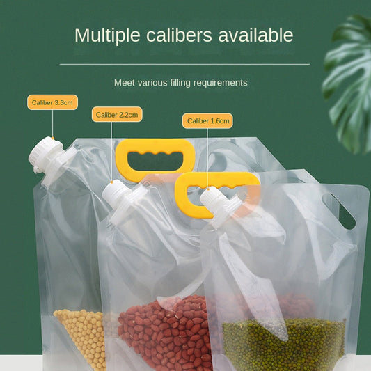 🛒50 % RABATT! ⏰😍Aufbewahrungsbeutel mit großem Fassungsvermögen für Getreide – Halten Lebensmittel trocken und schützen vor Schädlingen, perfekt für den Vorratsschrank ✨