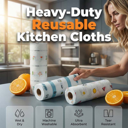 🧼 JETZT 50 % RABATT! ✨ Einweg-Reinigungstuch – für alle Oberflächen geeignet, hinterlässt keine Streifen, fusselfrei, saugfähig und perfekt für Glas, Bildschirme oder die Küche – nach Gebrauch entsorgen 🗑️
