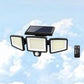 ☀️ 50 % RABATT 🌙 | Solarleuchte mit Fernbedienung – 210 Lumen, 2400 mAh & IP44