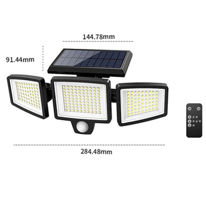 ☀️ 50 % RABATT 🌙 | Solarleuchte mit Fernbedienung – 210 Lumen, 2400 mAh & IP44