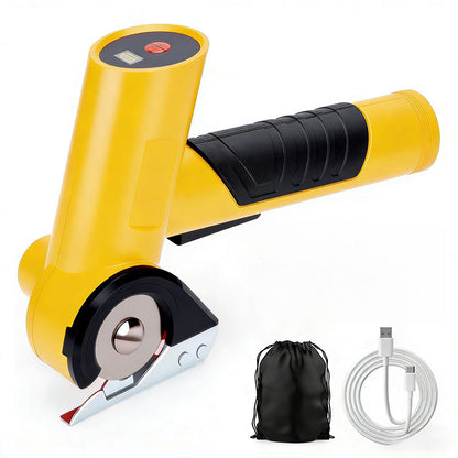 ✂️ 50 % RABATT! 🔋 Präzisions-Akku-Schneidemaschine – ABS + Stahl – Klinge Ø 4 cm & USB-C-Aufladung – Für Papier, Stoff und Teppich 🏠
