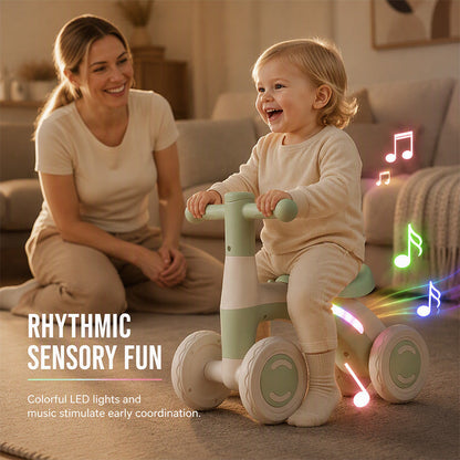🚲 60% RABATT! 🎵 Baby-Laufrad mit Musik & Lichtern – Bunt, sicher & fördert die Motorik – Perfekt für spielerische Bewegung im Kinderzimmer ✨