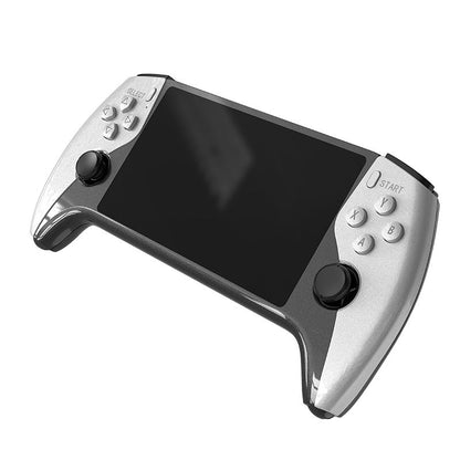 🎮🕹️ 50 % RABATT! Handheld-Spielkonsole – Zweispieler-Kampfmodus, ergonomischer Griff. 5-Zoll-HD-Bildschirm, lange Akkulaufzeit. Retro-Spaß für unterwegs! ✨🔋