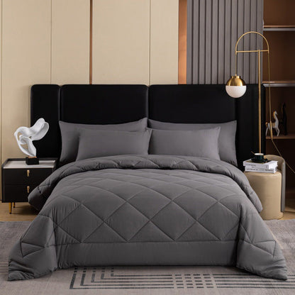 🛏️ 50% RABATT! 🧵 3‑teiliges Bettwäsche‑Set – Gesteppt, weich & gemütlich ✨