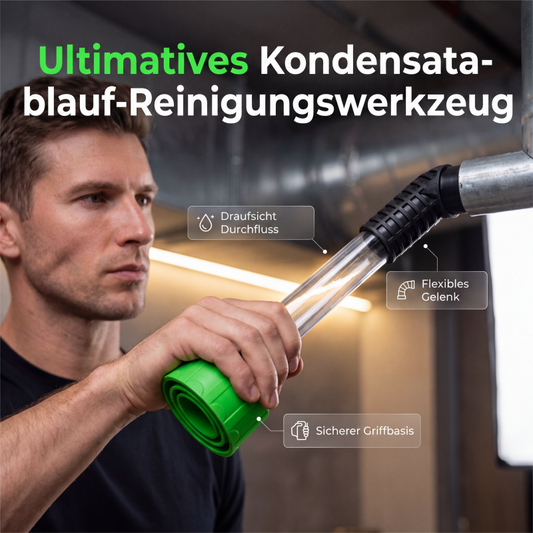 🔧JETZT 50 % RABATT! 🛠️ Kondensatablauf-Reiniger – Starke Saugkraft und flexible Düse zur Reinigung von Klimaanlagenrohren