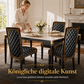 ⏳🔥ZEITLICH BEGRENZT 50% RABATT! ⏰🖤Elegante Stuhlhusse im Barock-Stil – Elastischer Stuhlbezug für Esszimmerstühle mit edlem Design