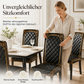 ⏳🔥ZEITLICH BEGRENZT 50% RABATT! ⏰🖤Elegante Stuhlhusse im Barock-Stil – Elastischer Stuhlbezug für Esszimmerstühle mit edlem Design