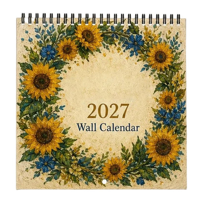 🎨 Kunst-Wandkalender 2027 – Von Van Gogh inspirierte Blumenmotive für Zuhause und das Büro