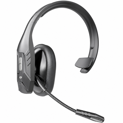 Drahtloses Bluetooth-Headset für Callcenter mit ENC-Umgebungsgeräuschunterdrückung und automatischer Kopplung für Kundenservice und Lkw-Fahrer
