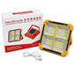 📢📢50% RABATT !!⏰Solarbetriebenes, tragbares Notlicht und Outdoor-Camping-Strahler mit USB-Ladefunktion für Mobiltelefone