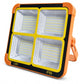 📢📢50% RABATT !!⏰Solarbetriebenes, tragbares Notlicht und Outdoor-Camping-Strahler mit USB-Ladefunktion für Mobiltelefone