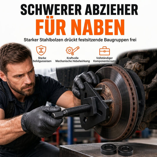 📢📢 50 % RABATT 🛠️ 40100 Radnaben-Abzieher-Set für PKW und LKW